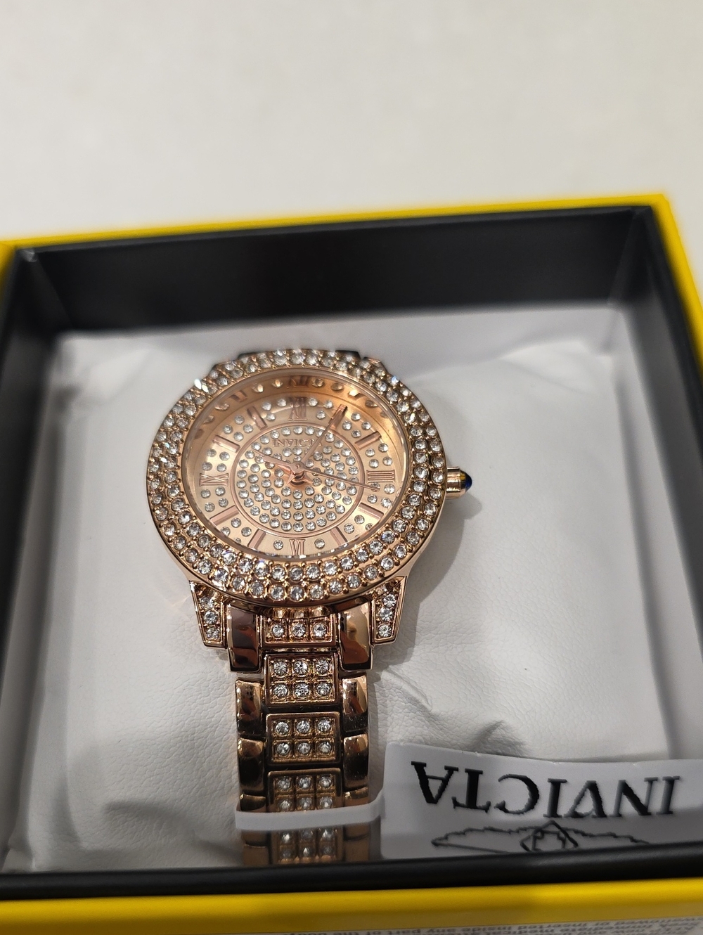 812. Invicta Wildflower Women's Watch - 32mm, Rose Gold (69426) - Picture 4 of 8